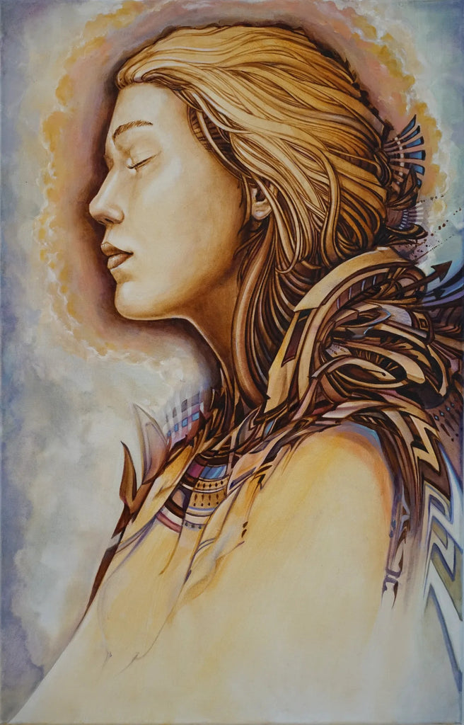 Serene Original Painting by Seth McMahon