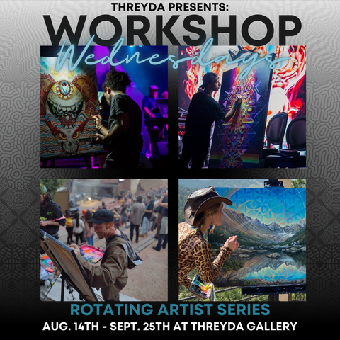 Workshop Wednesdays - Rotating Artist Series