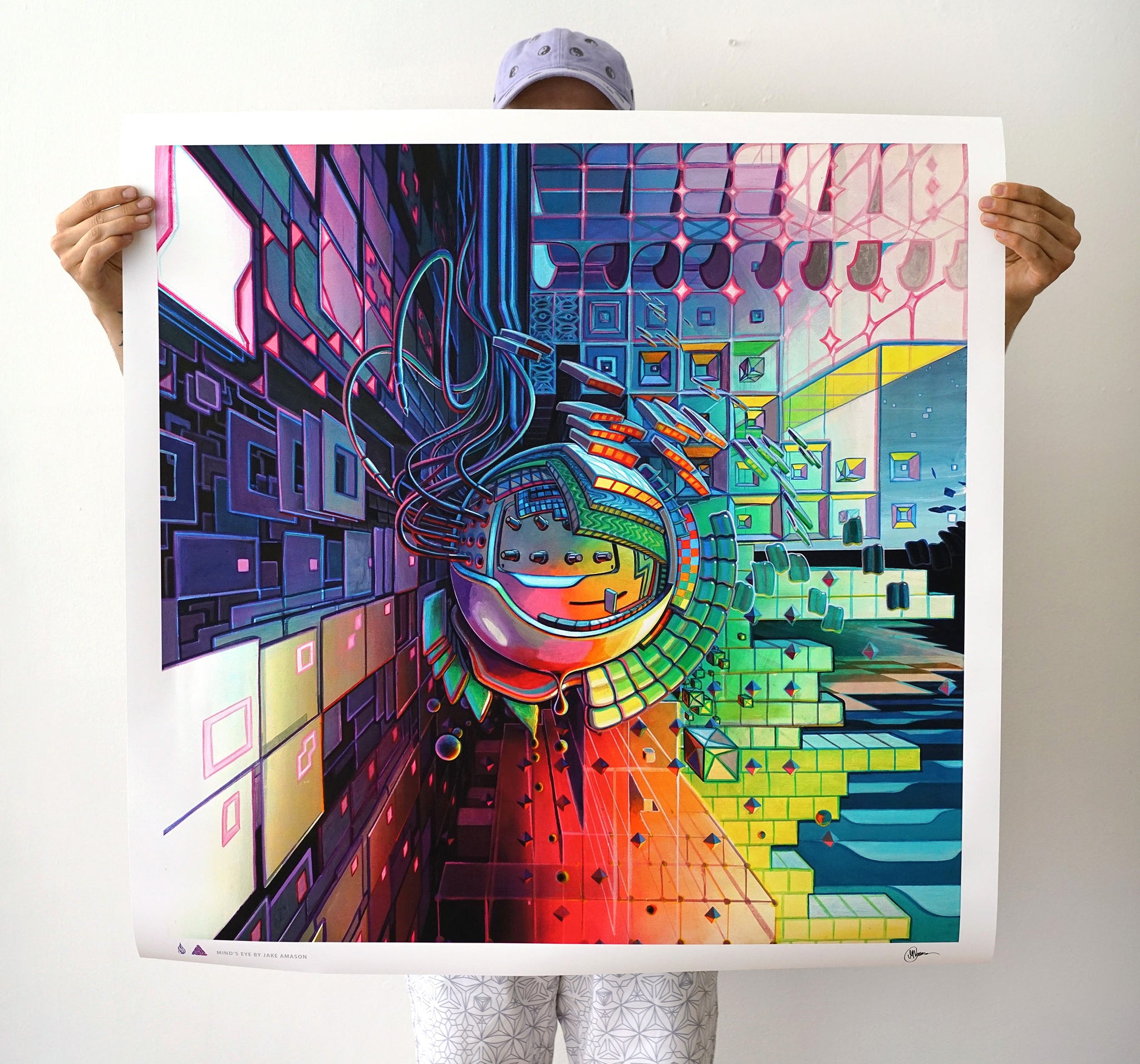 Mind's Eye Alpha Edition Print by Jake Amason