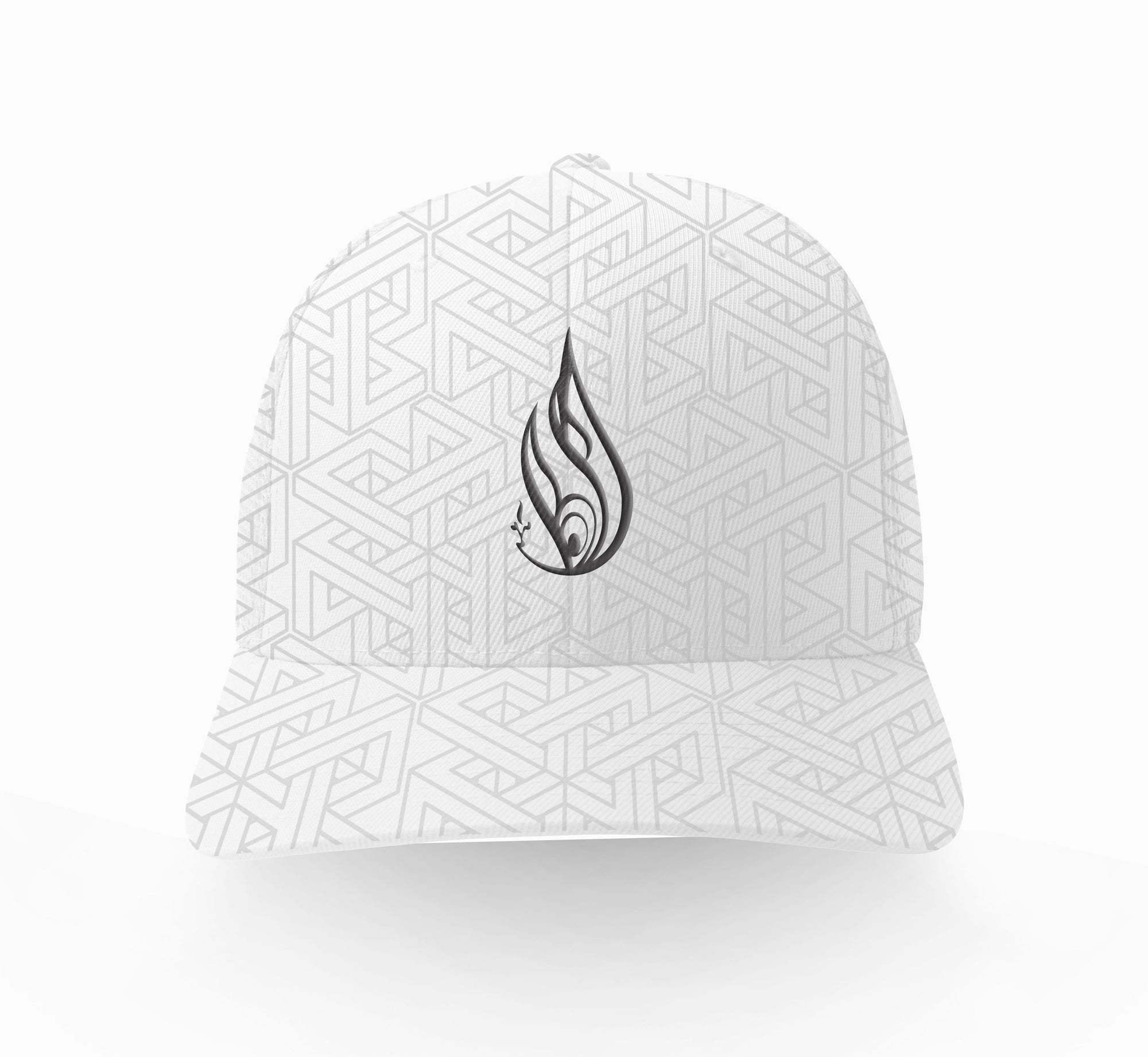 Intersect Curved Snapback Hat by Threyda - ships august
