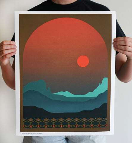 Desert Dreamz I Print by Hailey Svenkerud