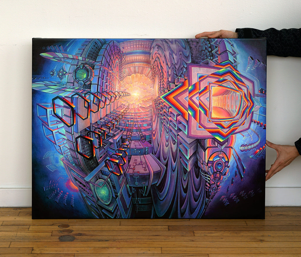 Infinitum Alpha Unstretched Canvas by Seth McMahon