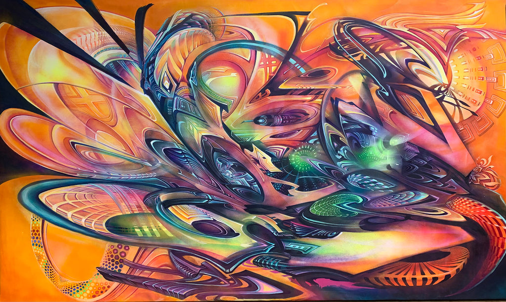 Rhythmic Flow Original Painting by Seth McMahon