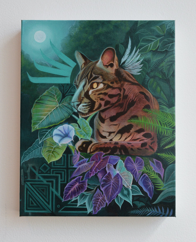 Ratri Original Painting by Kaila Spencer