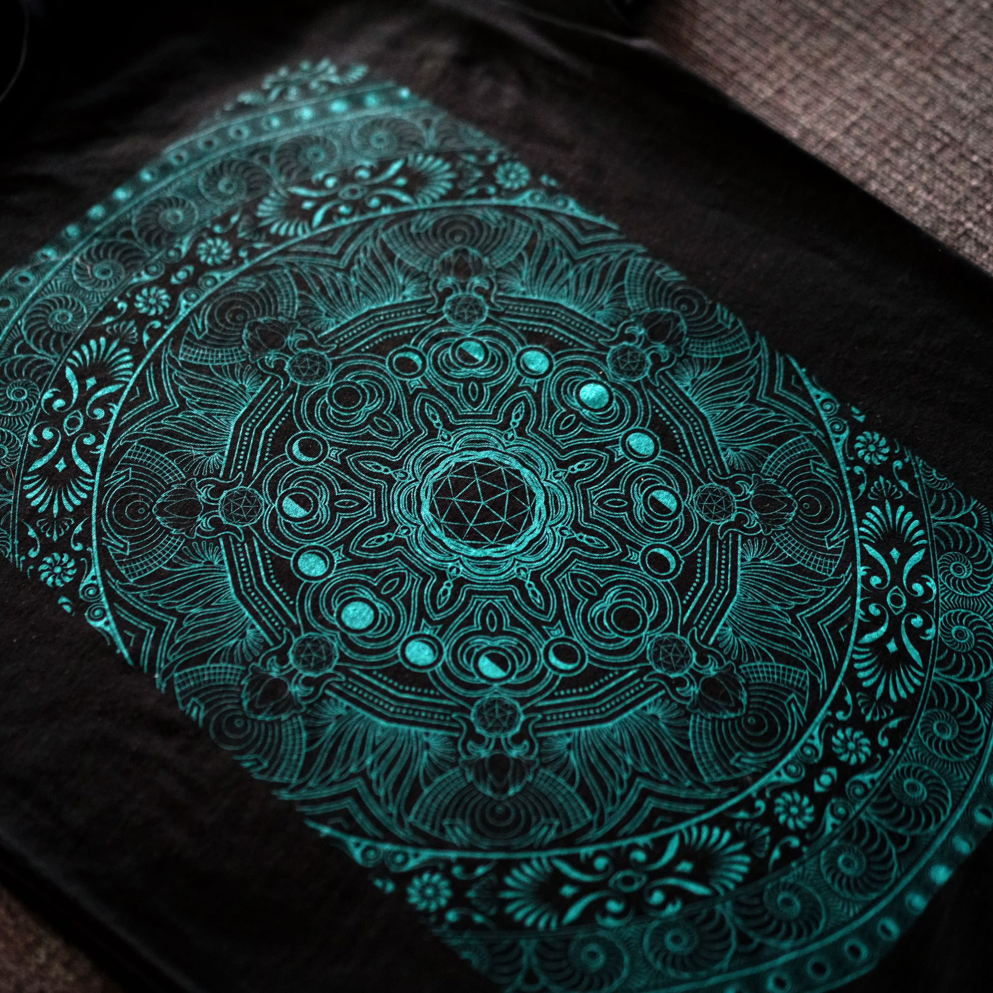 Lunar Screenprint Tee by Mugwort