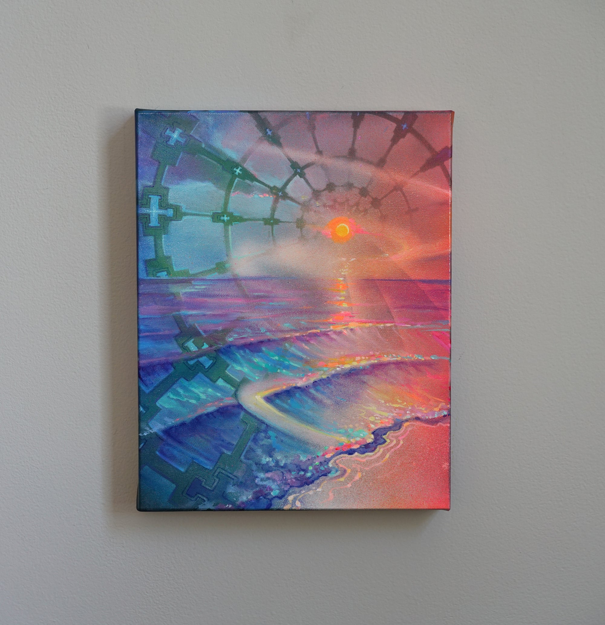 Forever Sunset Original Painting by Seth McMahon