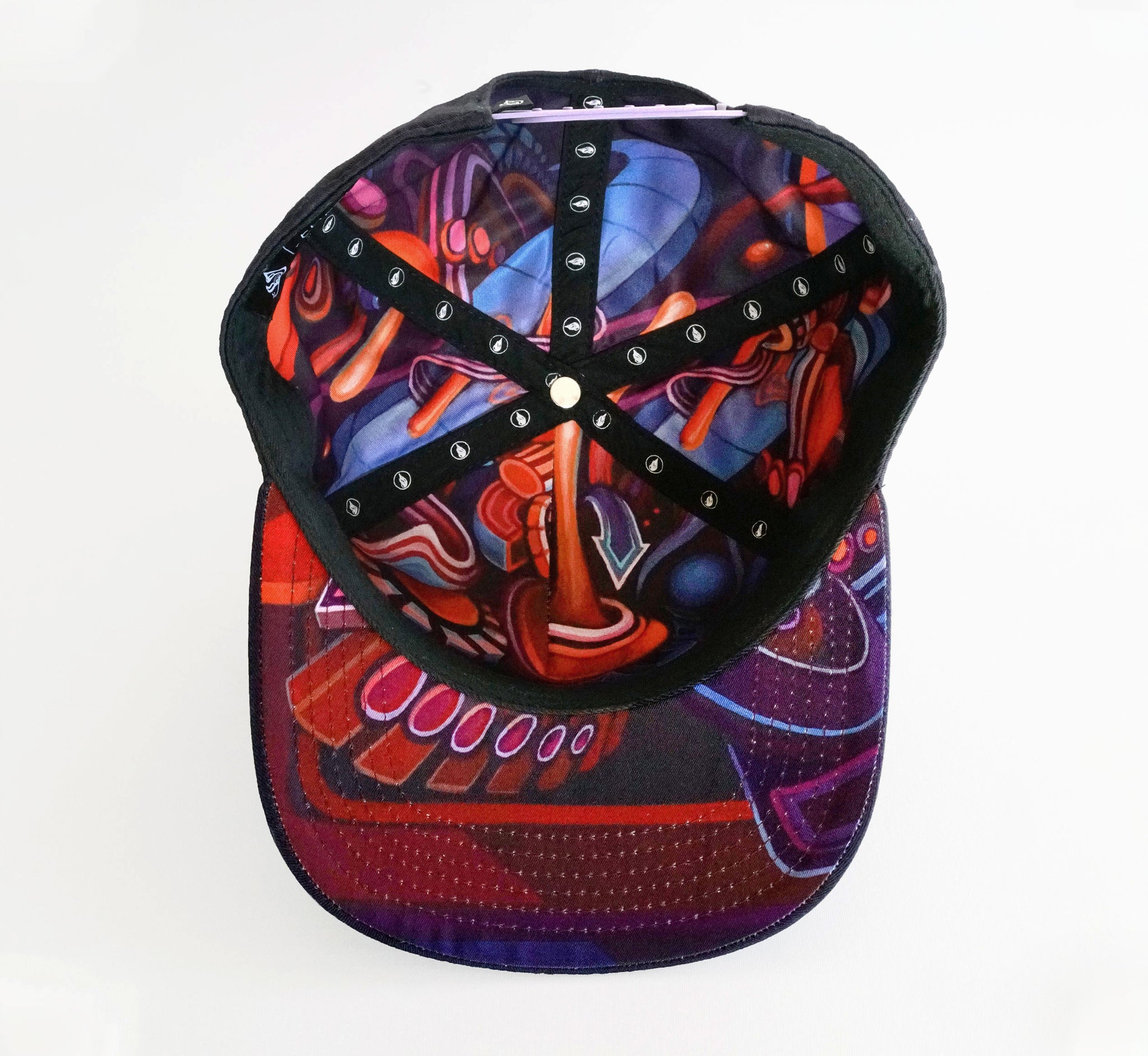 Smolder Snapback Hat by Stephen Kruse - Ships September