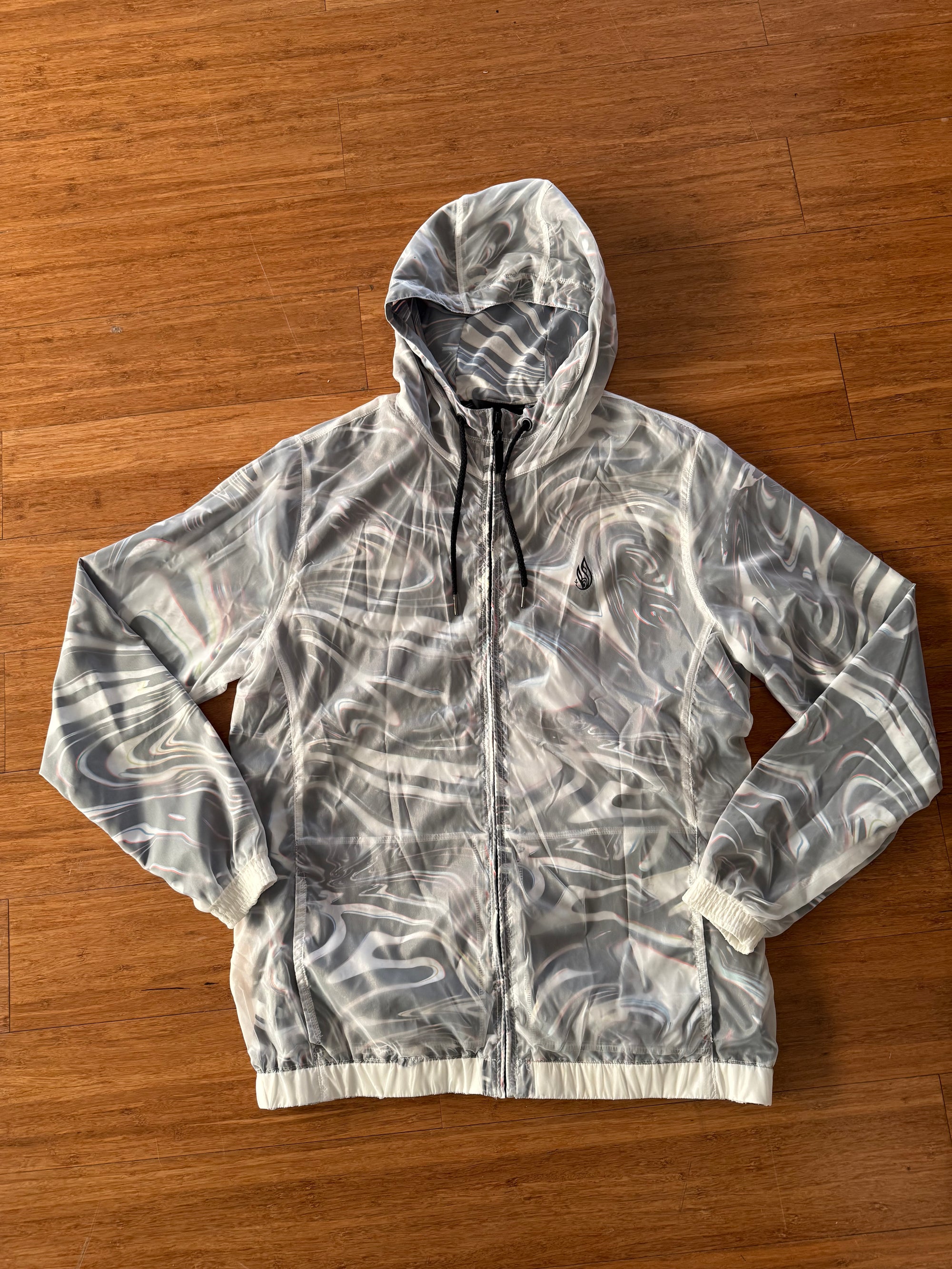 Translucent windbreaker by Justin Totemical