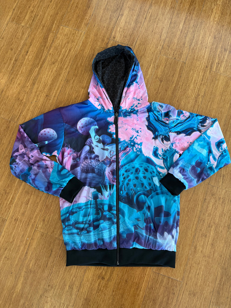 Lightweight Reversible Hoodie by Android Jones