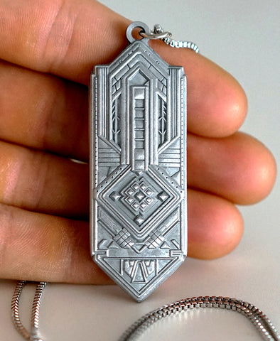 Ambrosia Antique Silver Pendant by Threyda