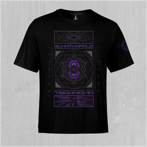 Quantum Fold Screenprint Tee by Totemical