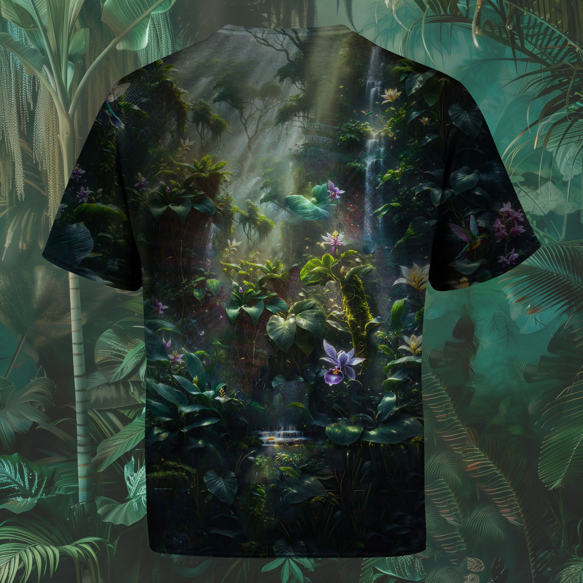 Medicine Buddha Sublimation Tee by Abzzolum x Liquid Bloom