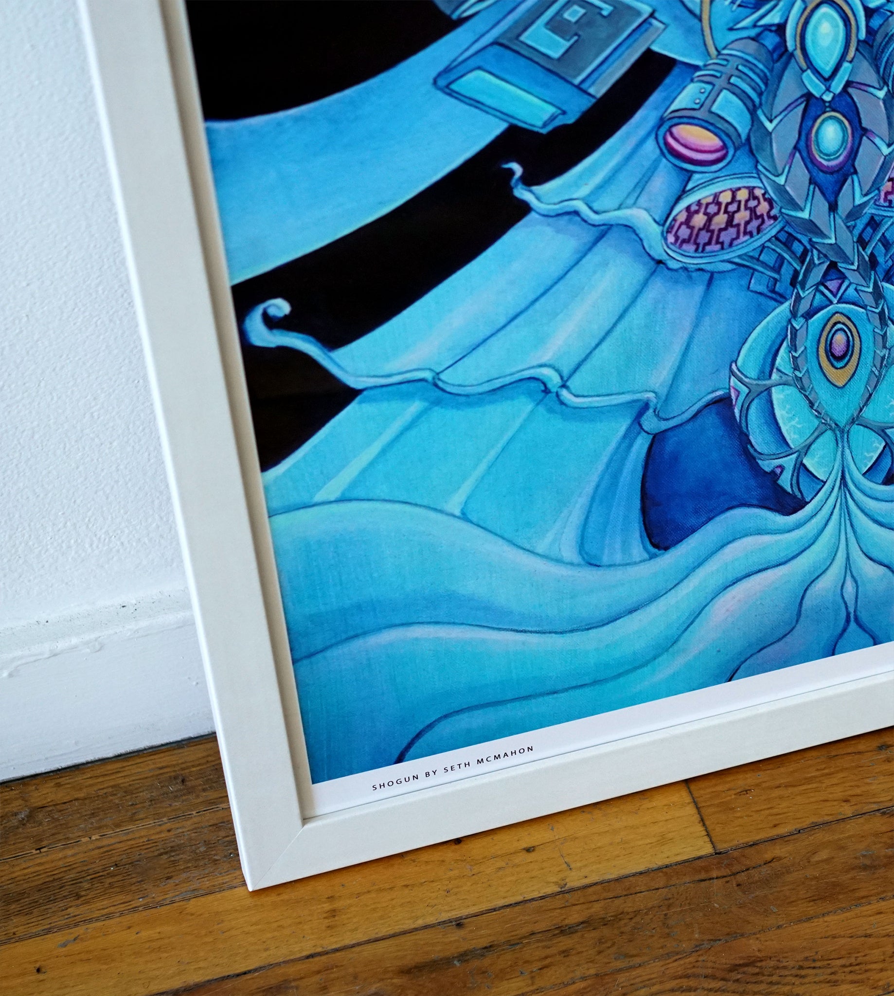 Shogun Custom Framed & Signed Print by Seth McMahon