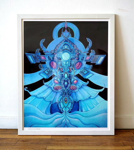 Shogun Custom Framed & Signed Print by Seth McMahon