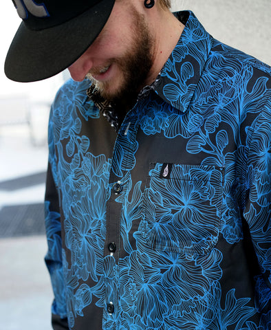 Kairos Lined Button Down Shirt by Threyda - Ships March