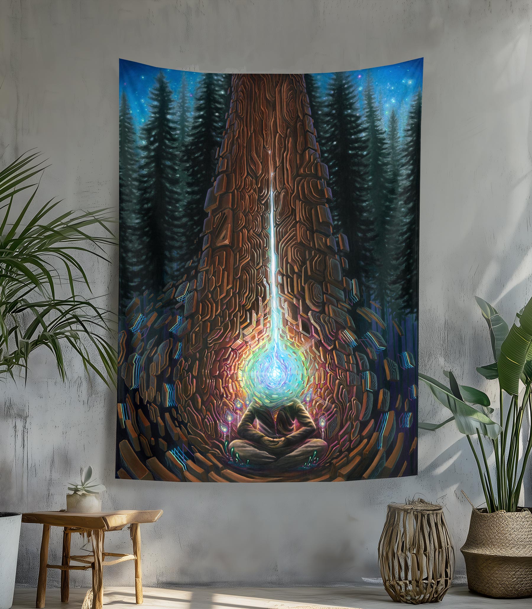 Closer To The Core Tapestry by Blake Foster x Sean Zenner