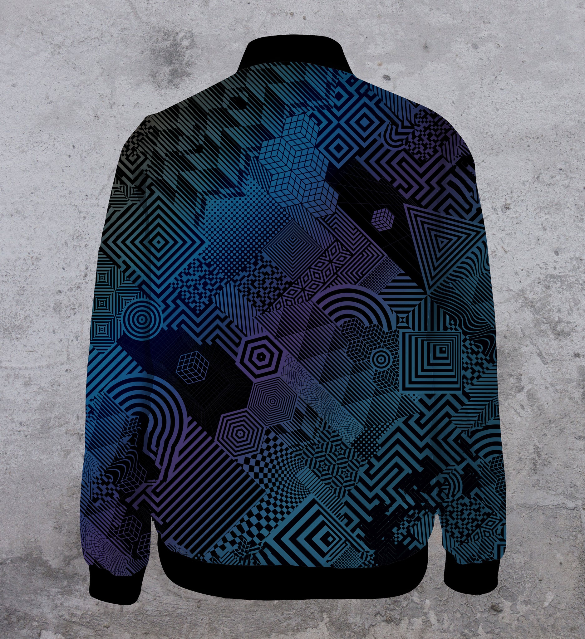 Gradient Women's Lightweight Bomber Jacket by Corey Divine - Ships April