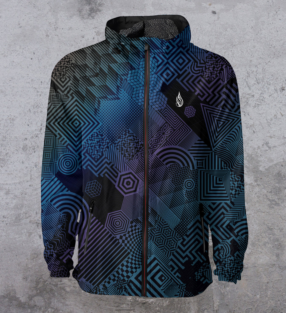 Chromatrix Windbreaker Jacket by Stephen Kruse x Corey Divine - Ships April