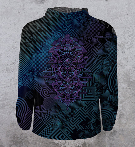 Chromatrix Windbreaker Jacket by Stephen Kruse x Corey Divine - Ships April