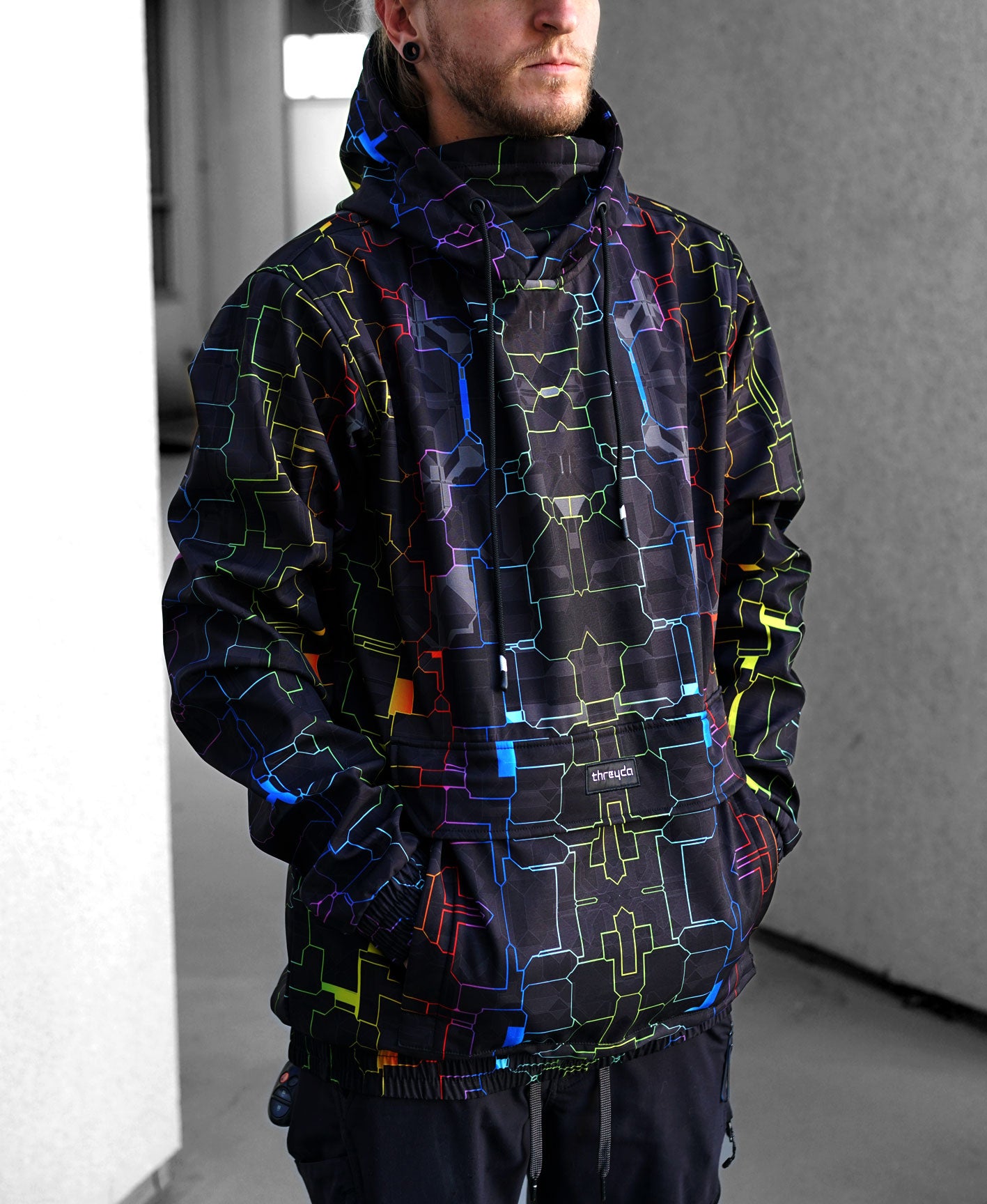 Prism Waterproof Pullover Jacket by Glass Crane