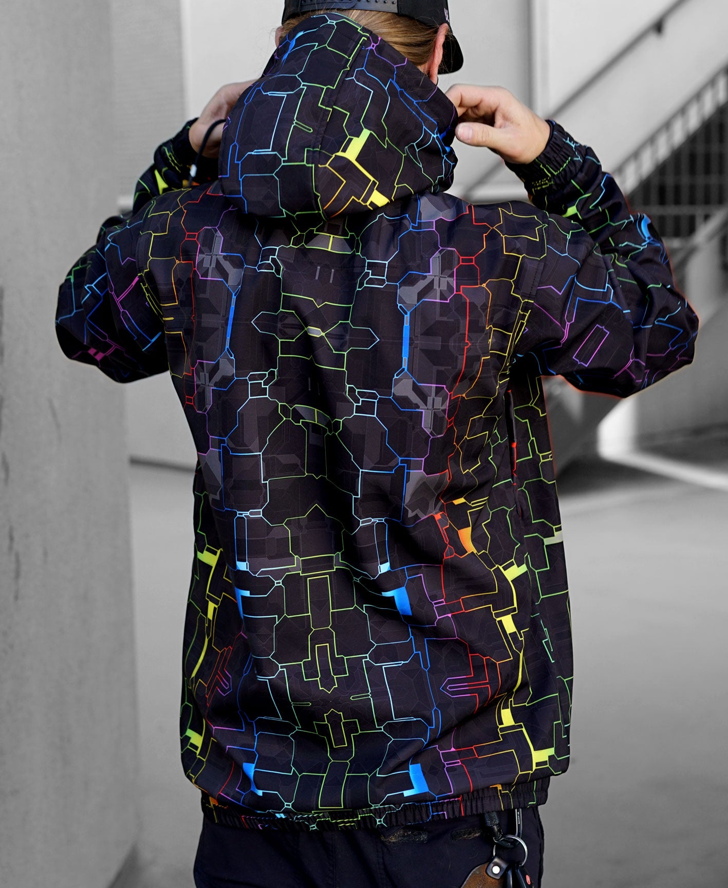 Prism Waterproof Pullover Jacket by Glass Crane