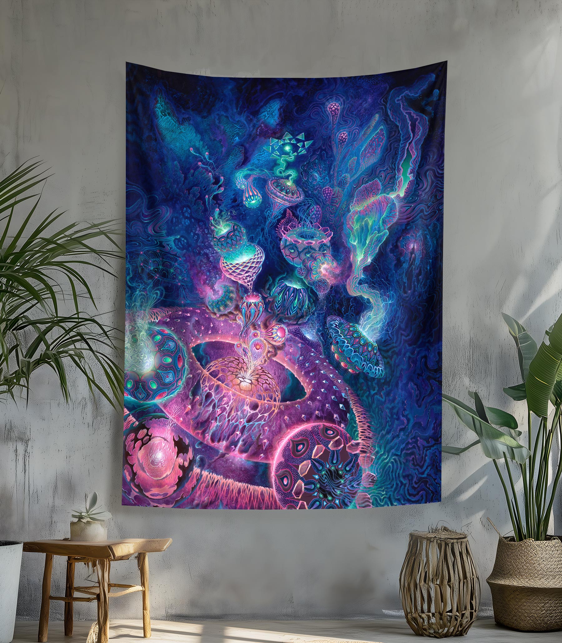 Dark Star Nursery Tapestry by Blake Foster x Jonathan Solter