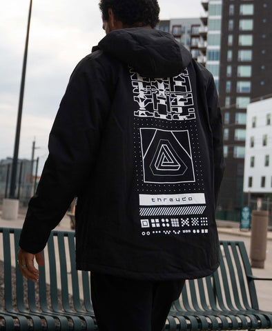 Data Obsidian Jacket by Kimi Takemura x Threyda