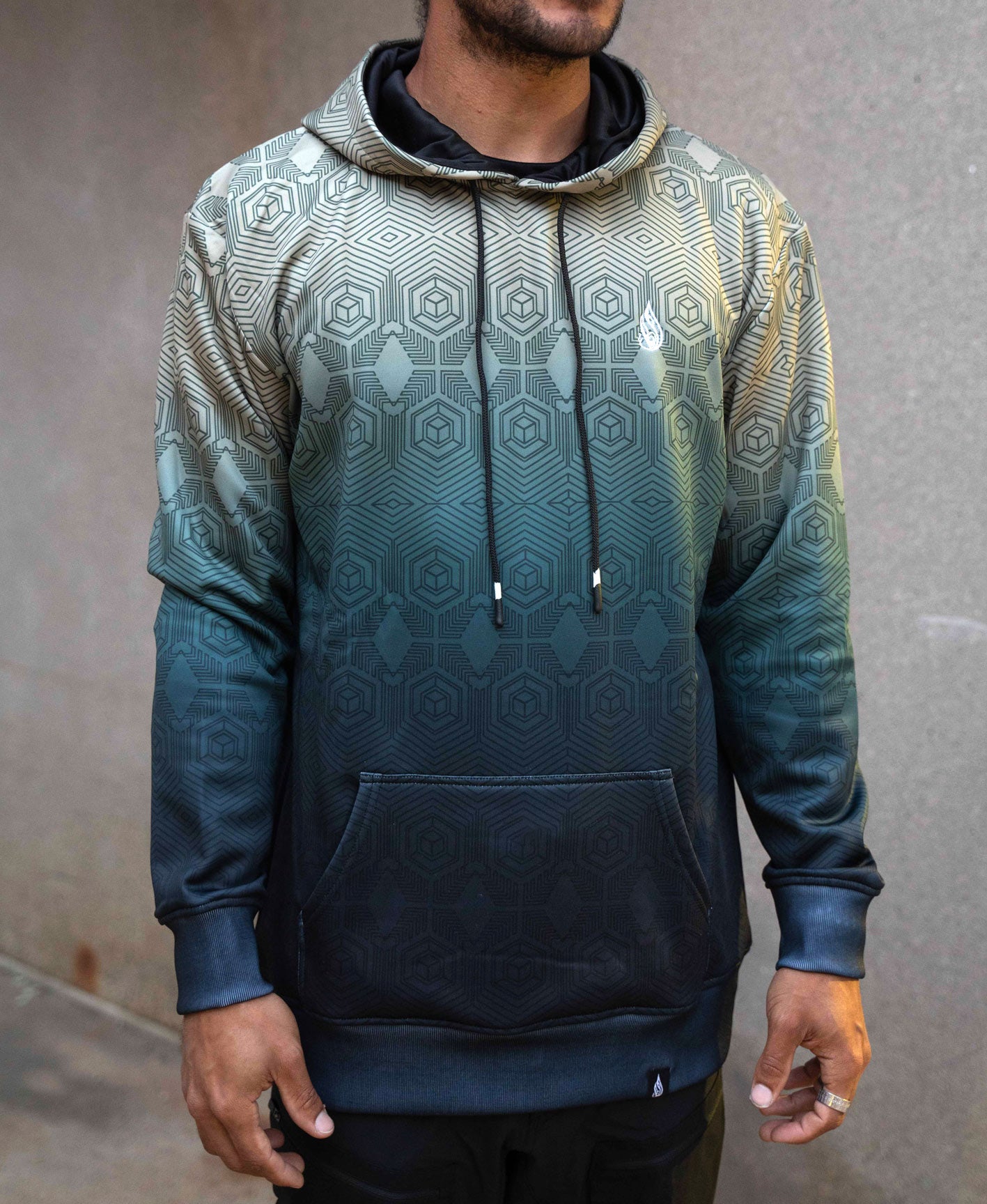 Descent Pullover Hoodie by Threyda - Ships March