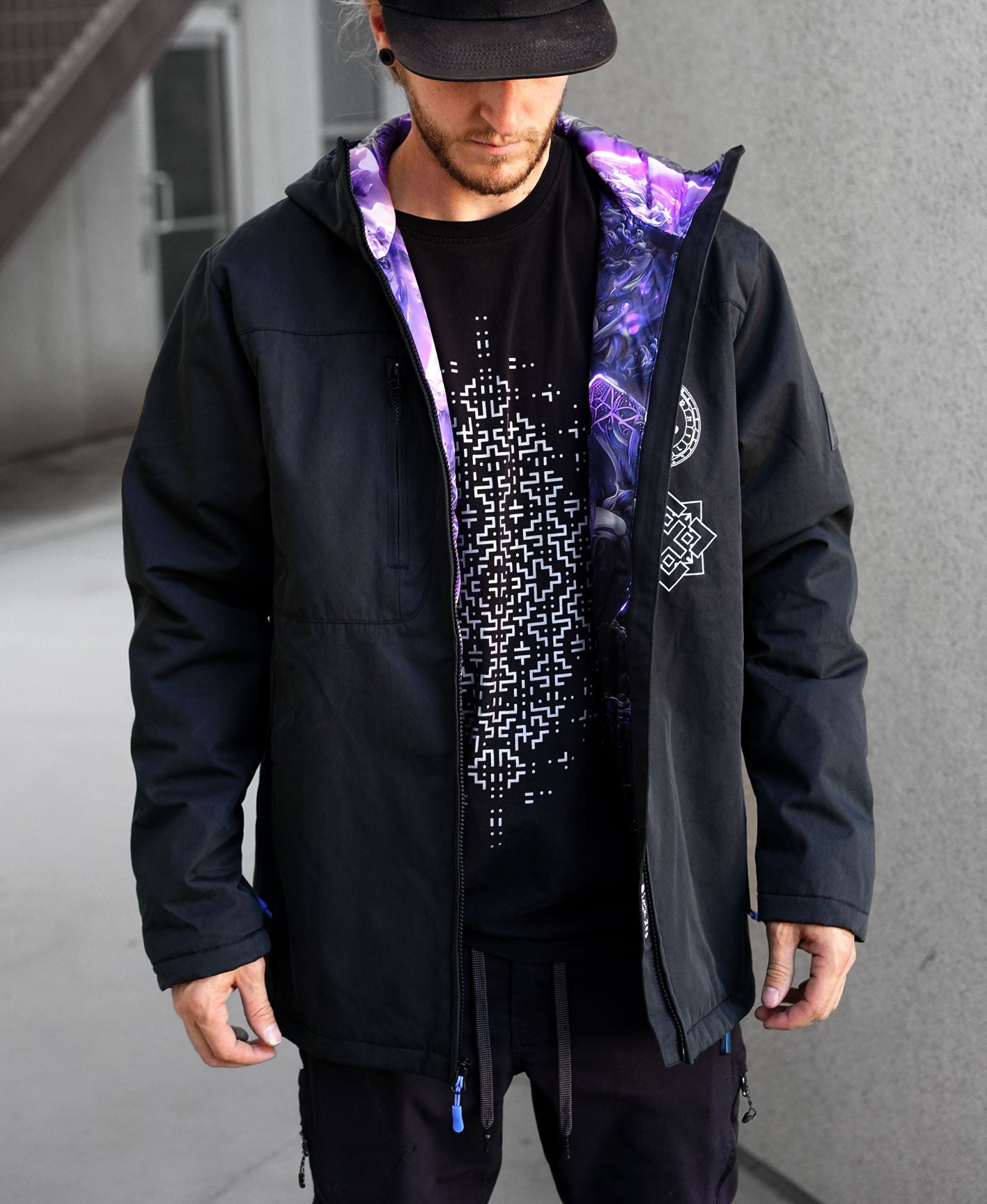 Radiozoa Obsidian Jacket by Desert Dwellers x Threyda