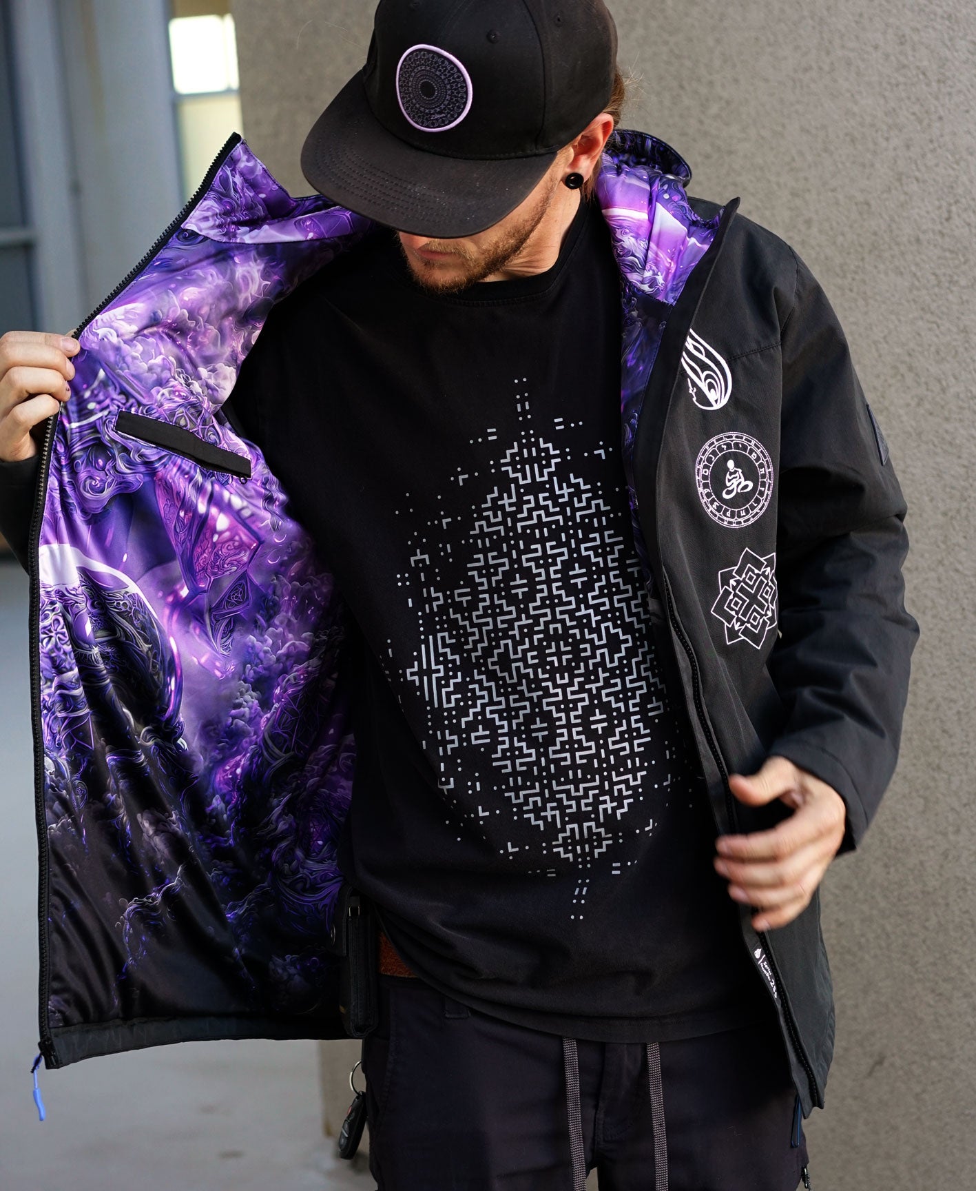 Radiozoa Obsidian Jacket by Desert Dwellers x Threyda