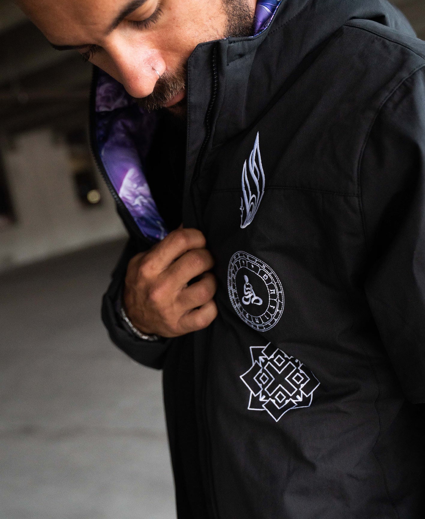 Radiozoa Obsidian Jacket by Desert Dwellers x Threyda