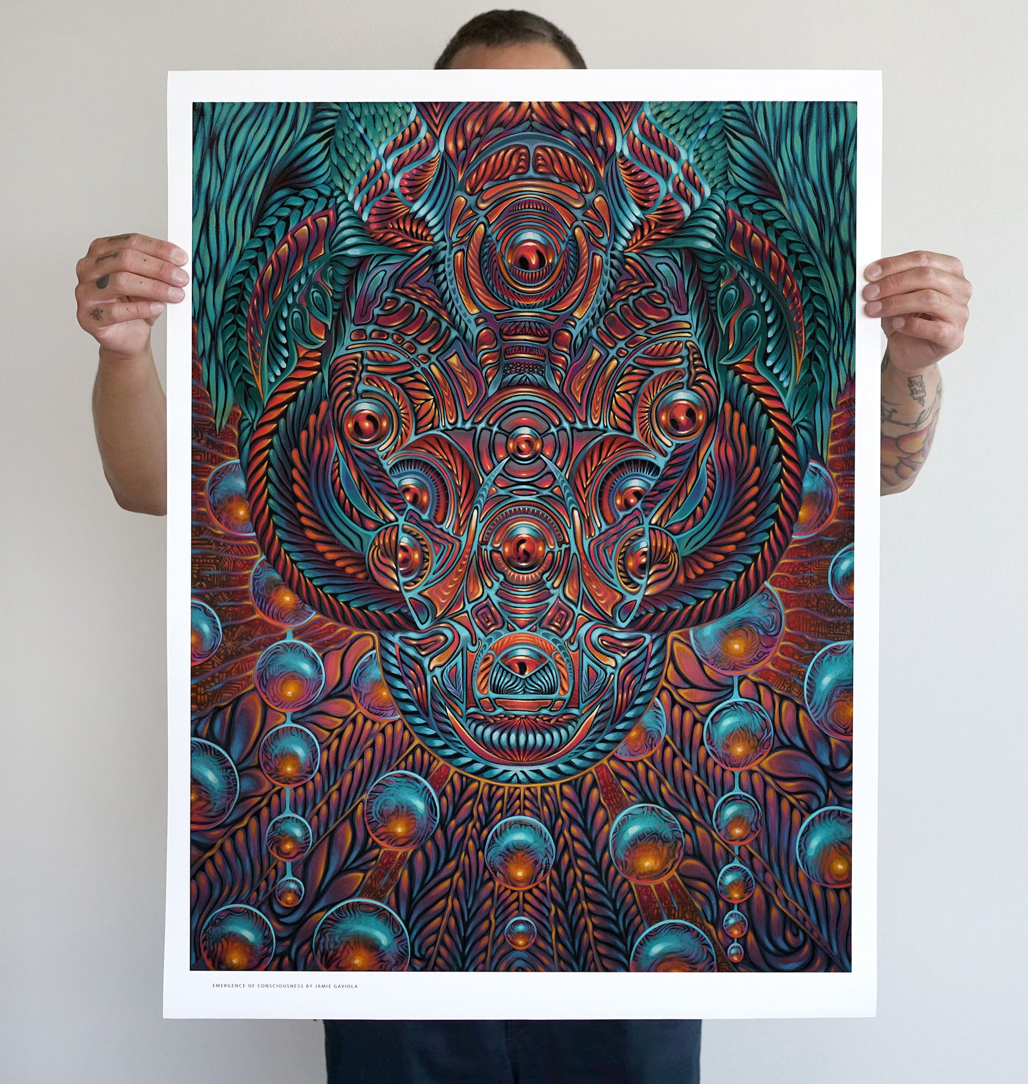 The Emergence of Consciousness Print by FLOWSTATEPAINT