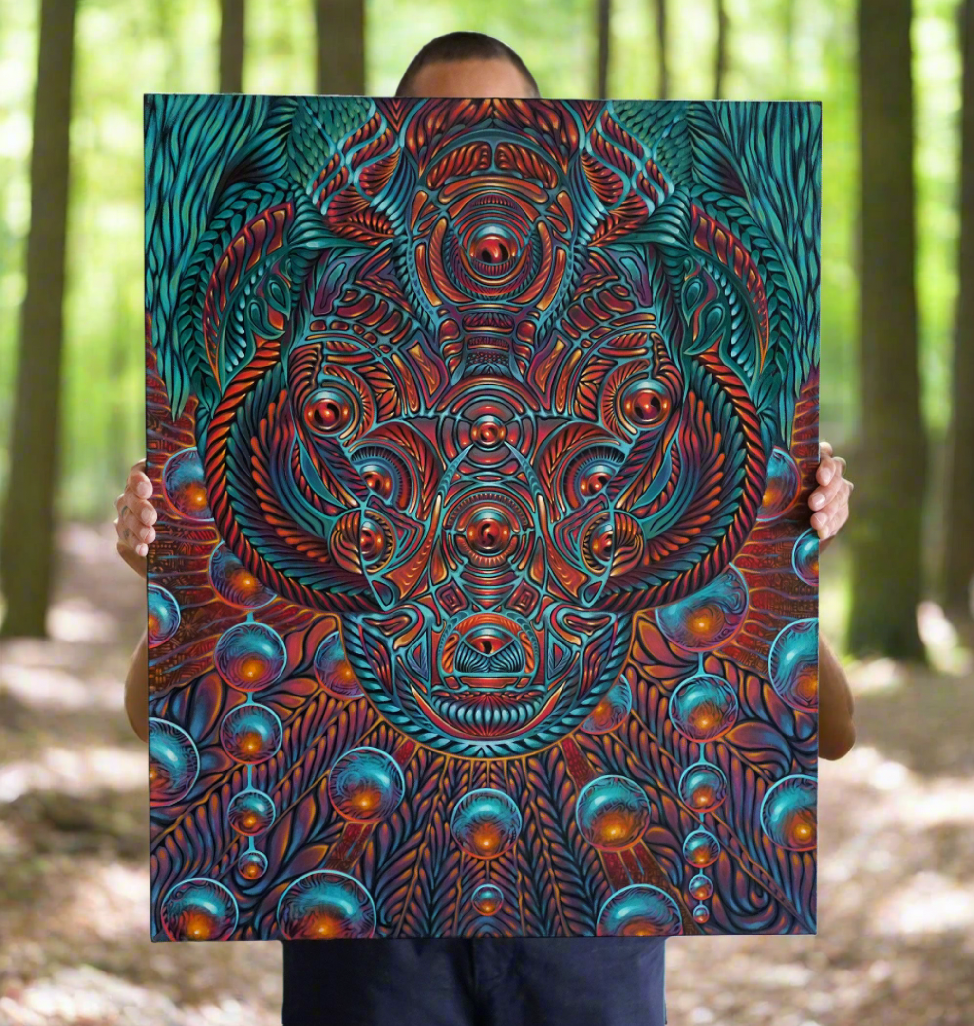 The Emergence of Consciousness Print by FLOWSTATEPAINT