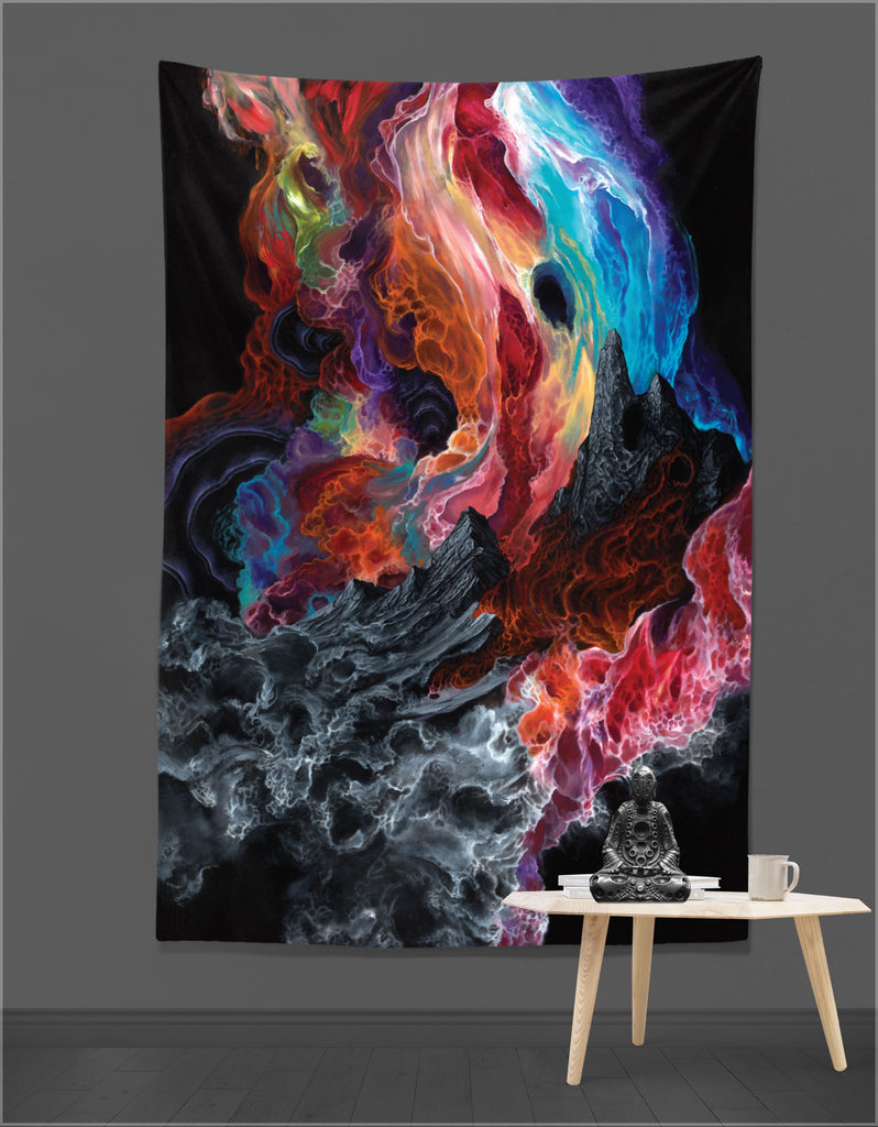 Eternal Flame Tapestry by Anthony Hurd