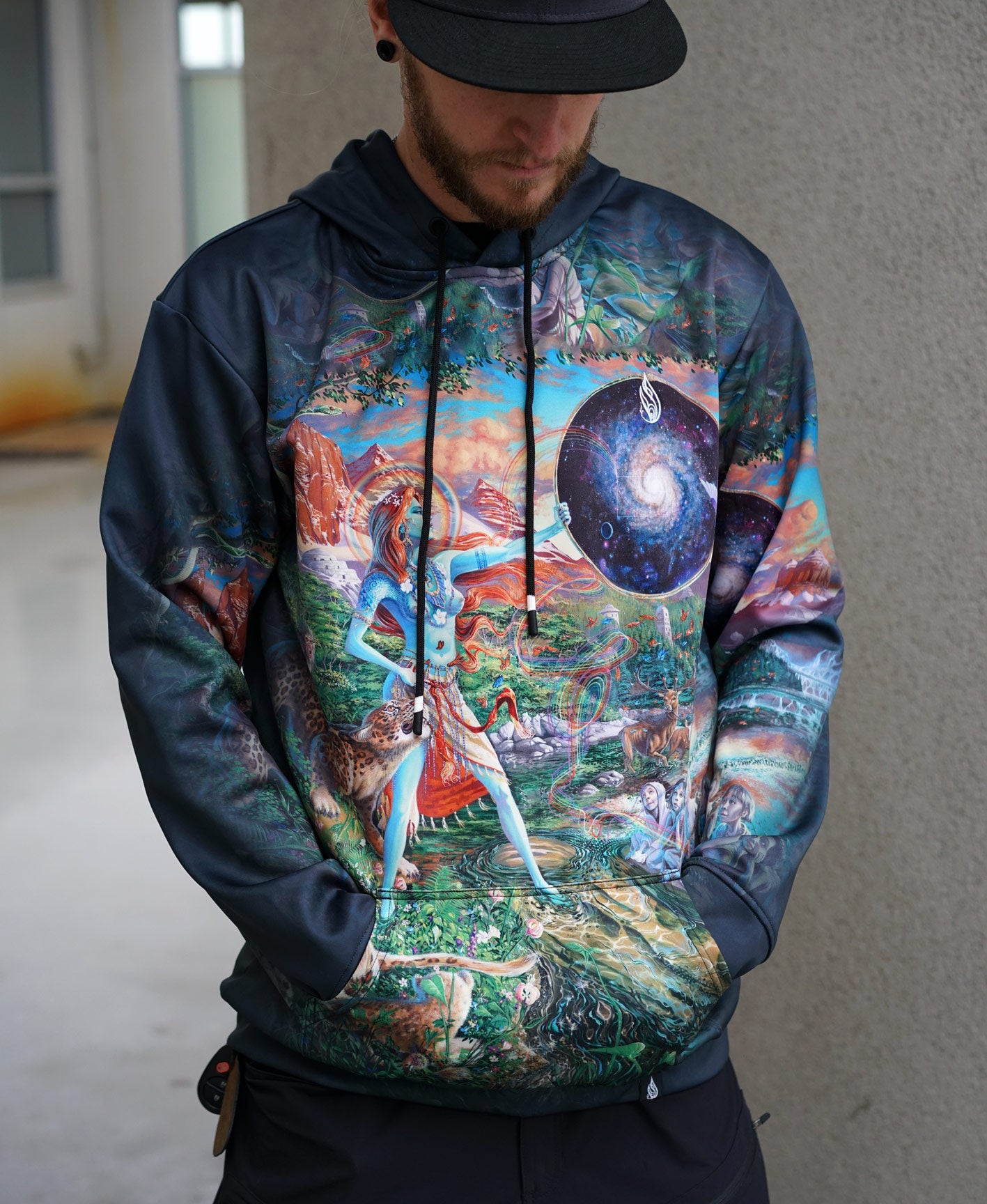 Gaia Pullover Hoodie by Mear One