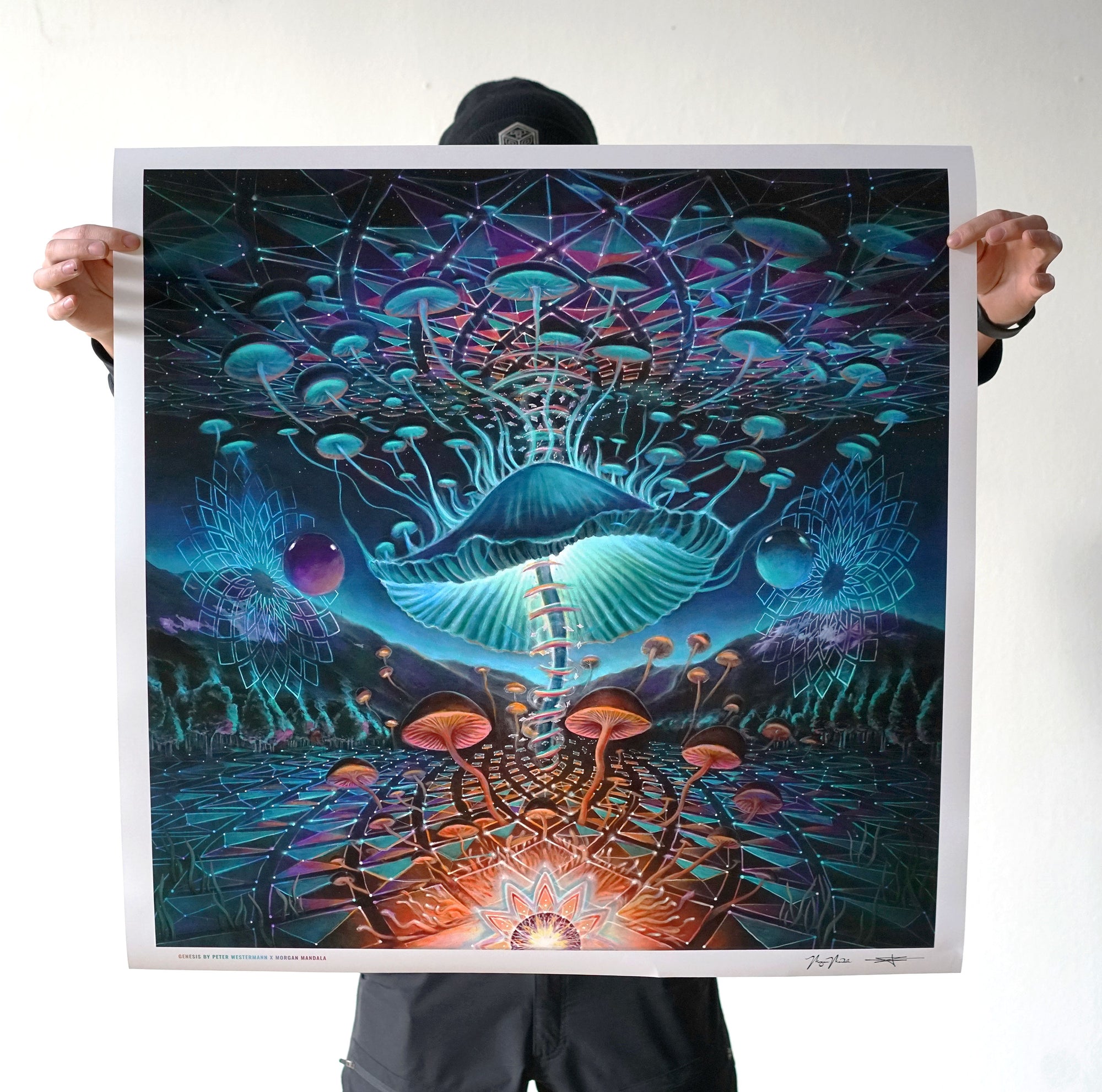 Genesis Matte Print by Morgan Mandala x Peter Westermann