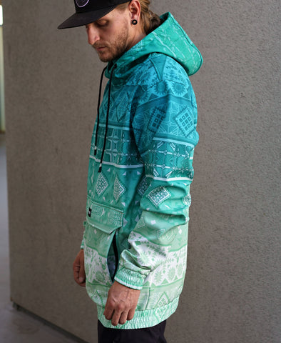 Glacier Waterproof Pullover Jacket by Threyda