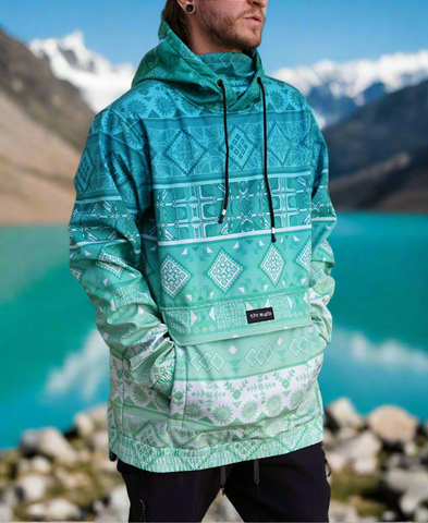 Glacier Waterproof Pullover Jacket by Threyda