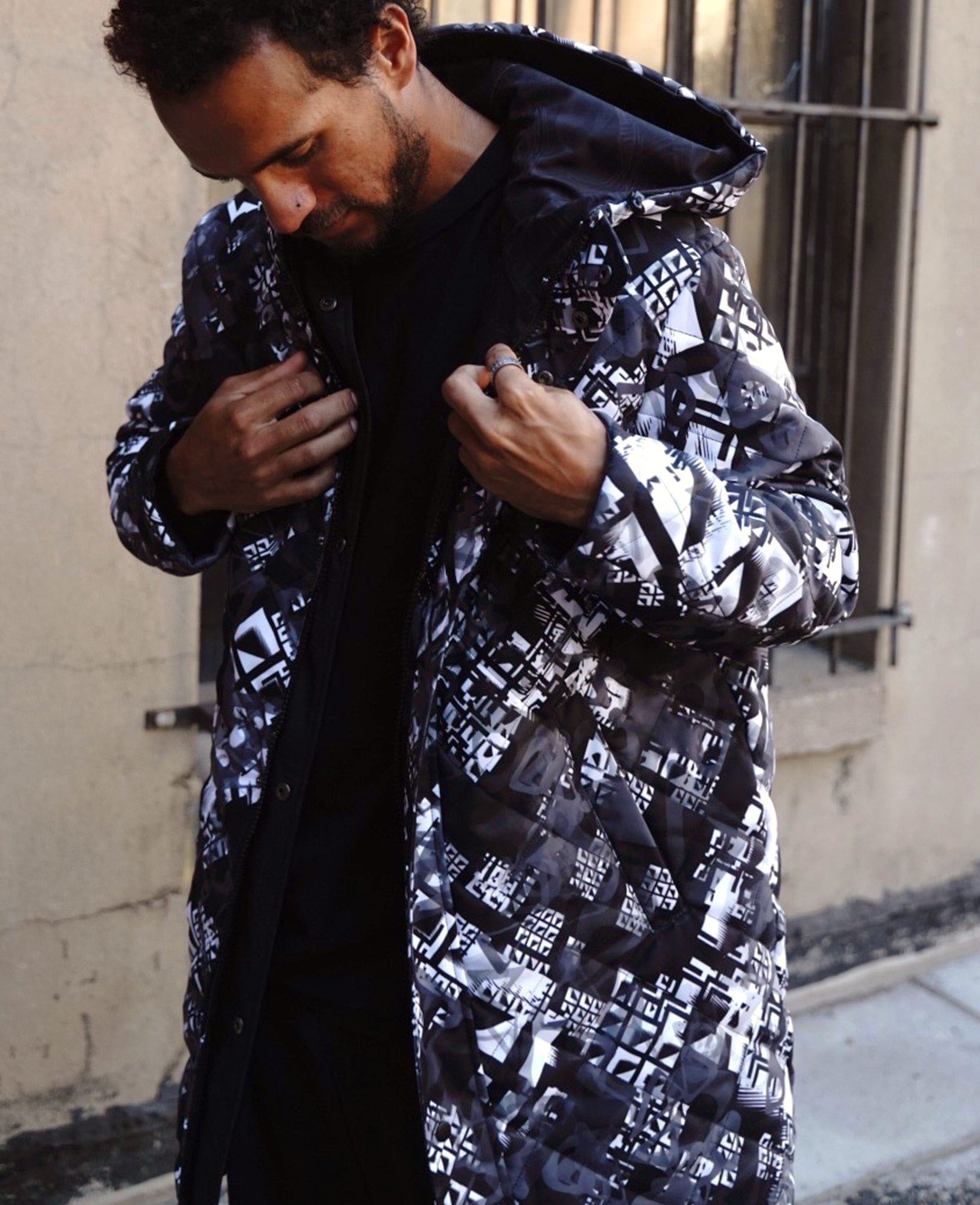 Hyperion Reversible Jacket by Threyda x Kimi Takemura