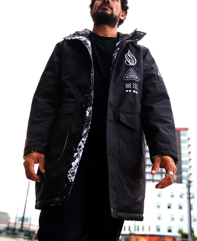 Hyperion Reversible Jacket by Threyda x Kimi Takemura