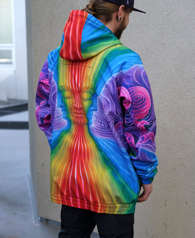 Interbeing Waterproof Pullover Jacket by Alex Grey - Ships January