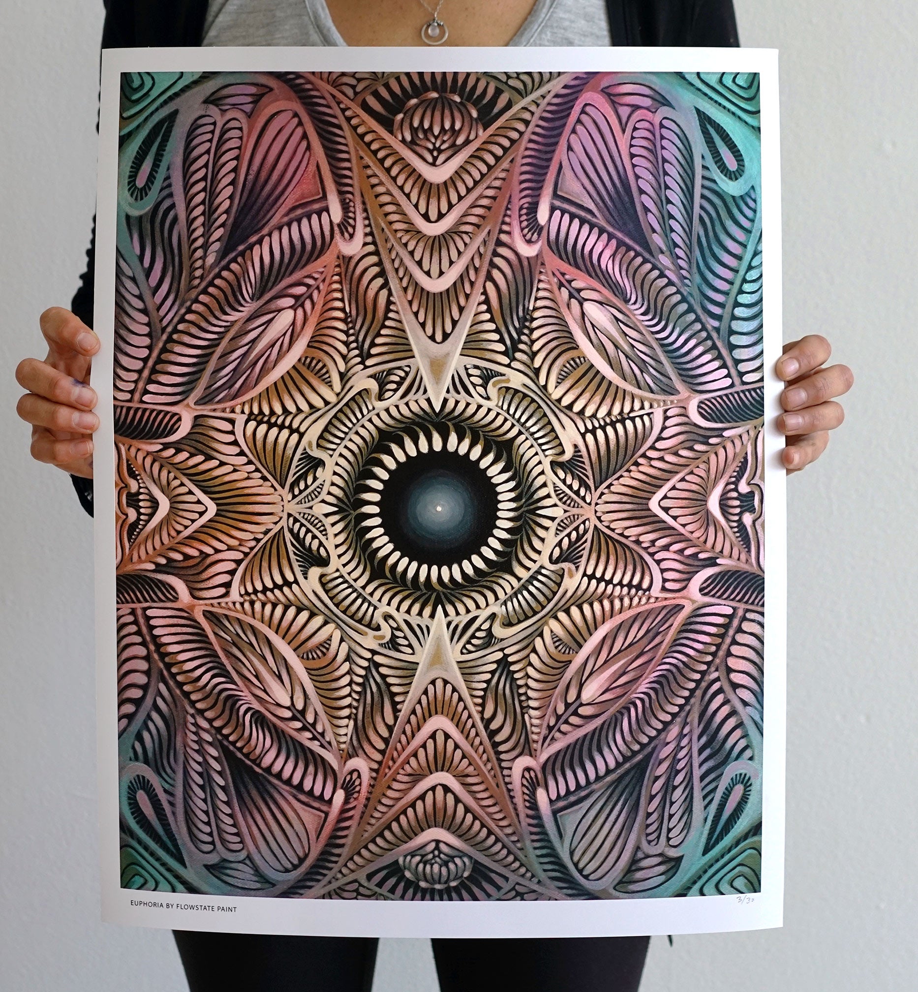 Euphoria Print by FLOWSTATEPAINT