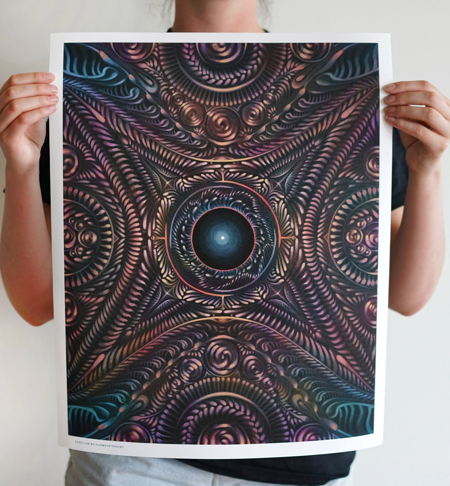 Sanctum Print by FLOWSTATEPAINT