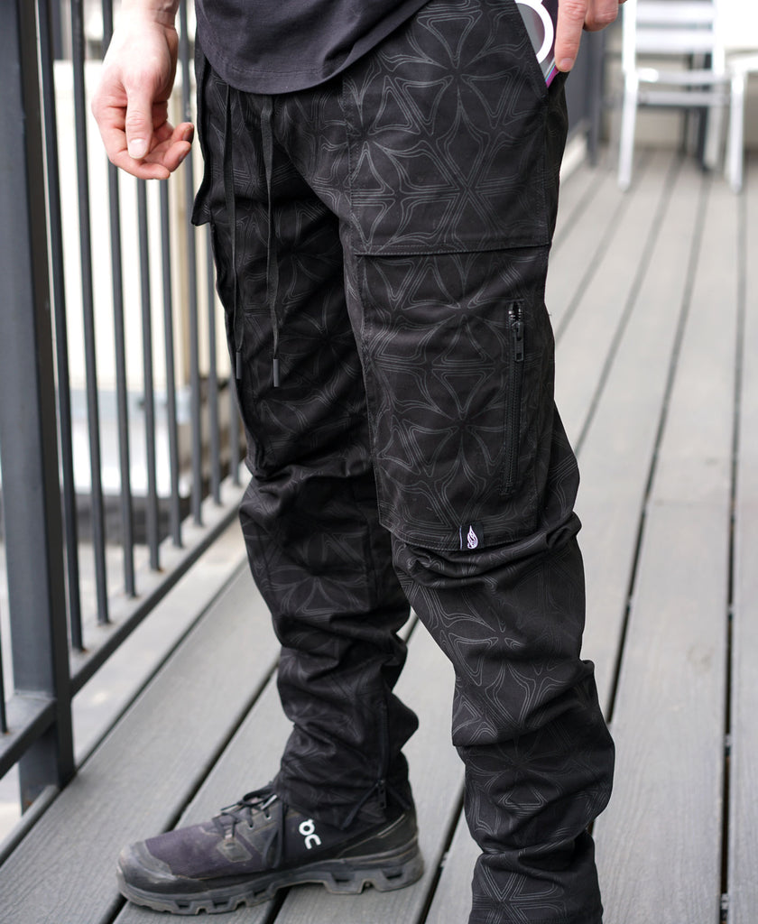 Temple Cargo Joggers by Threyda