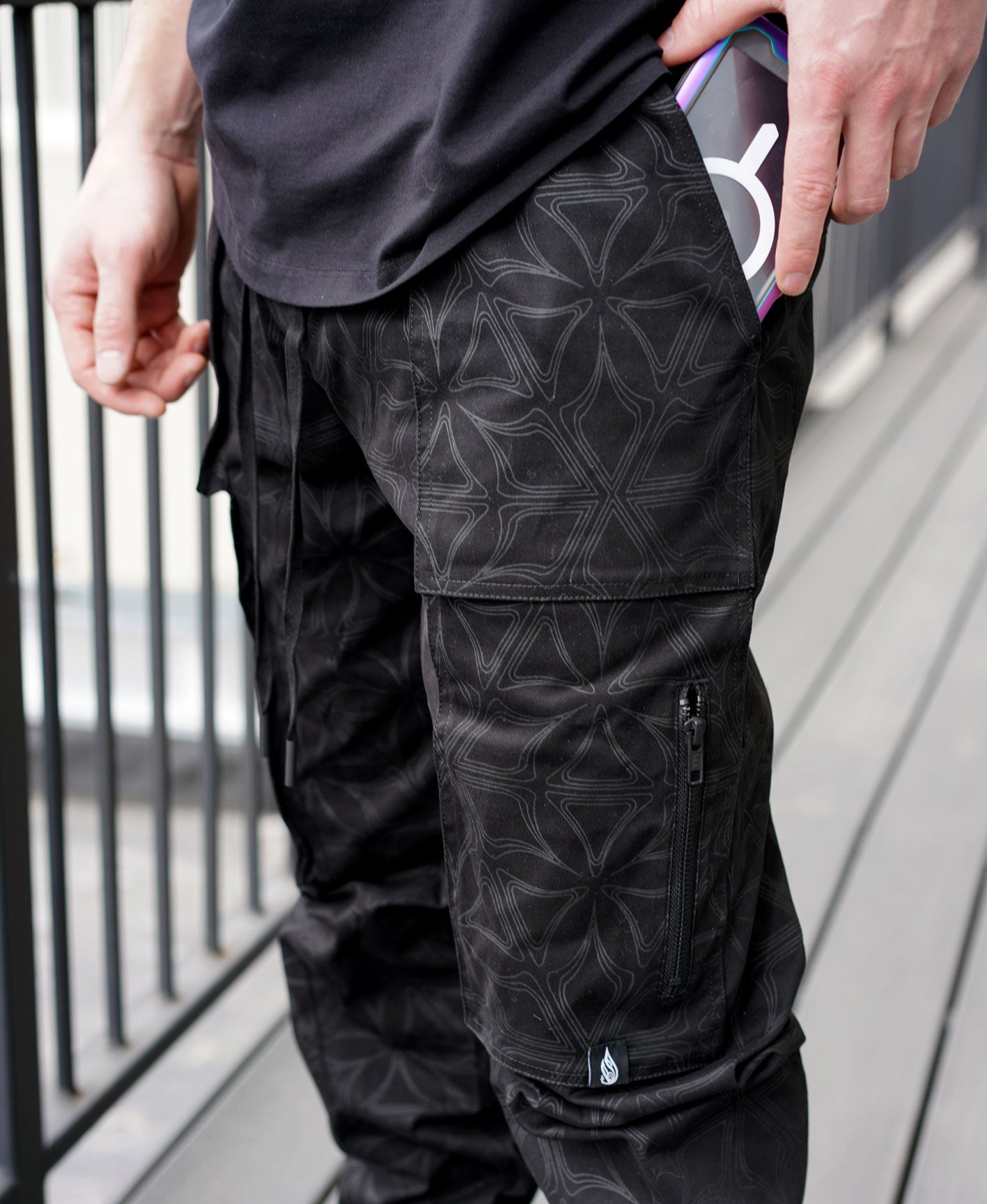 Temple Cargo Joggers by Threyda