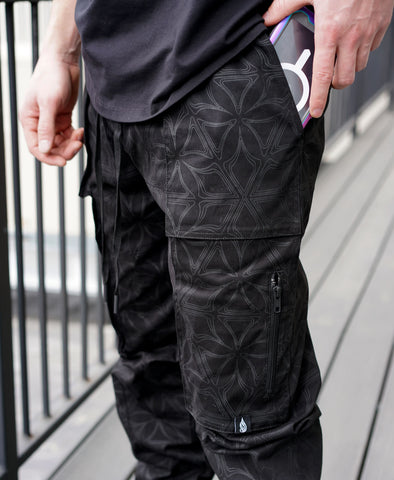 Temple Cargo Joggers by Threyda