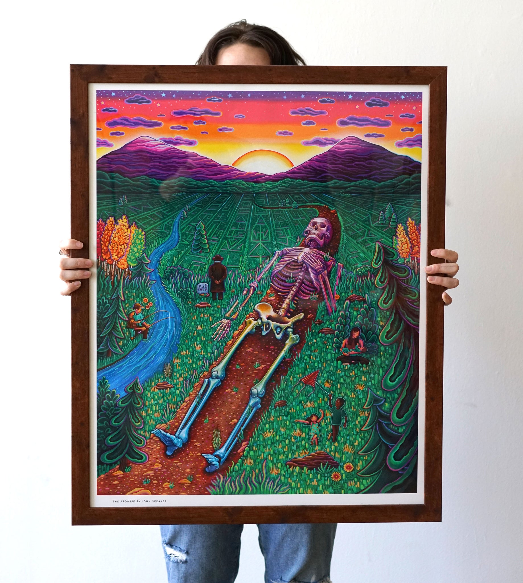 The Promise Custom Framed & Signed Print by John Speaker