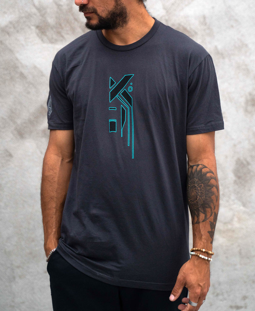 Katana Screenprint Tee by Threyda