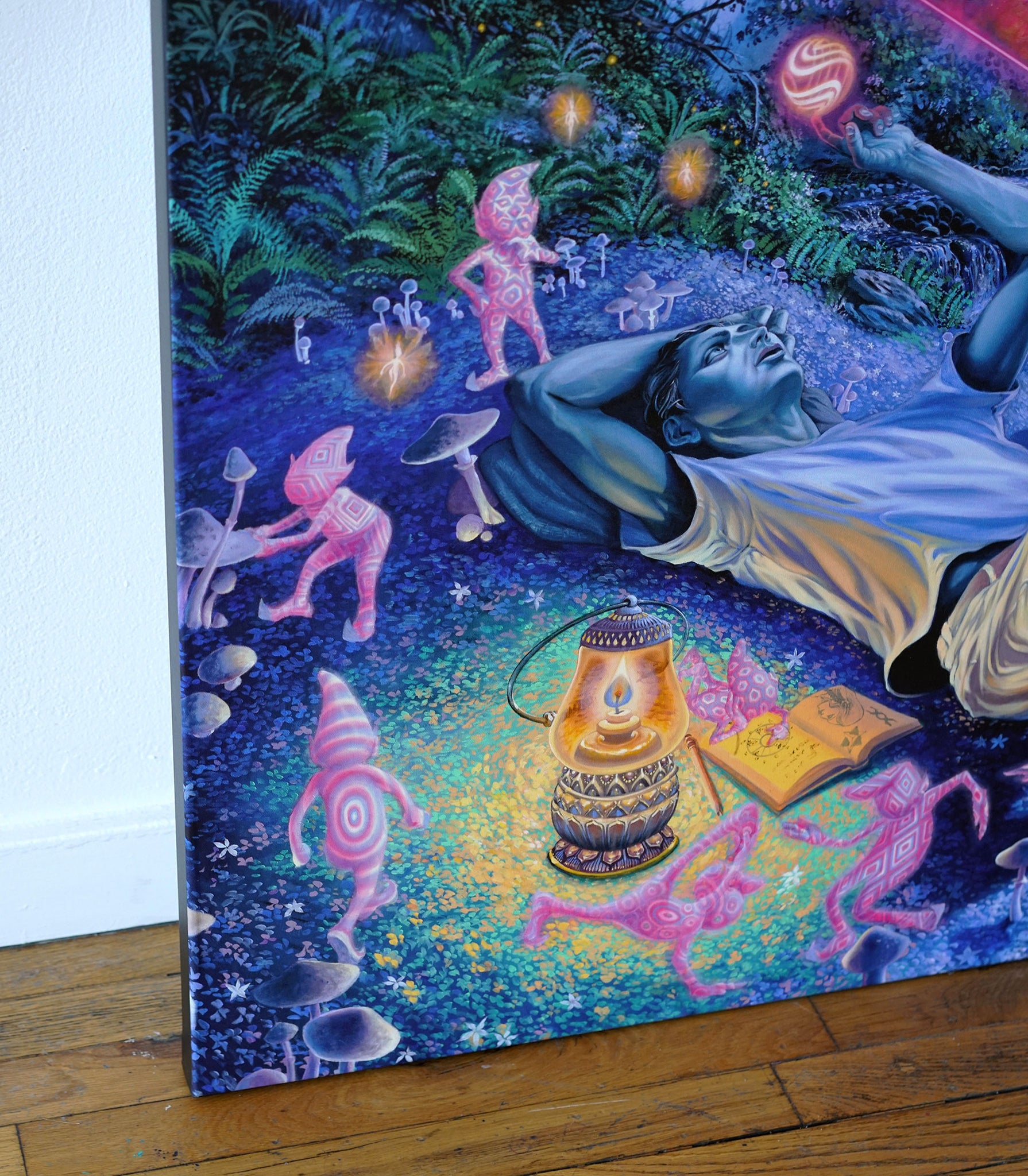 A Midsummer Night's Trip Canvas by Mear One