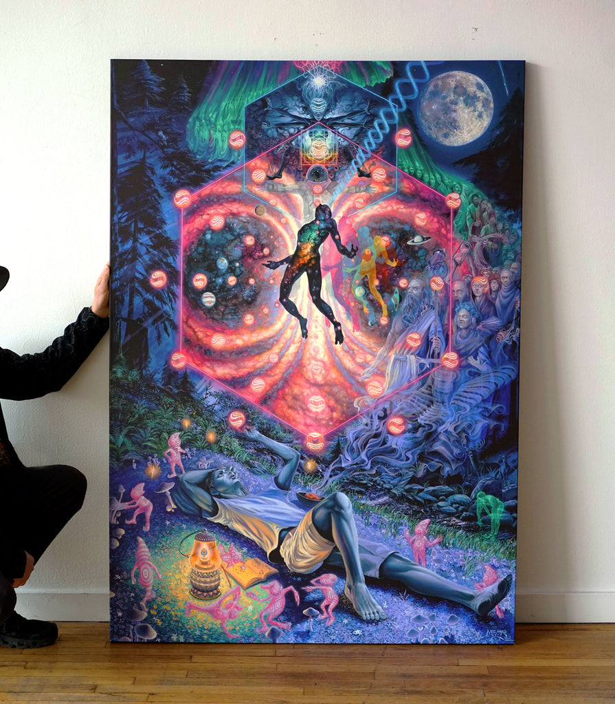 A Midsummer Night's Trip Canvas by Mear One